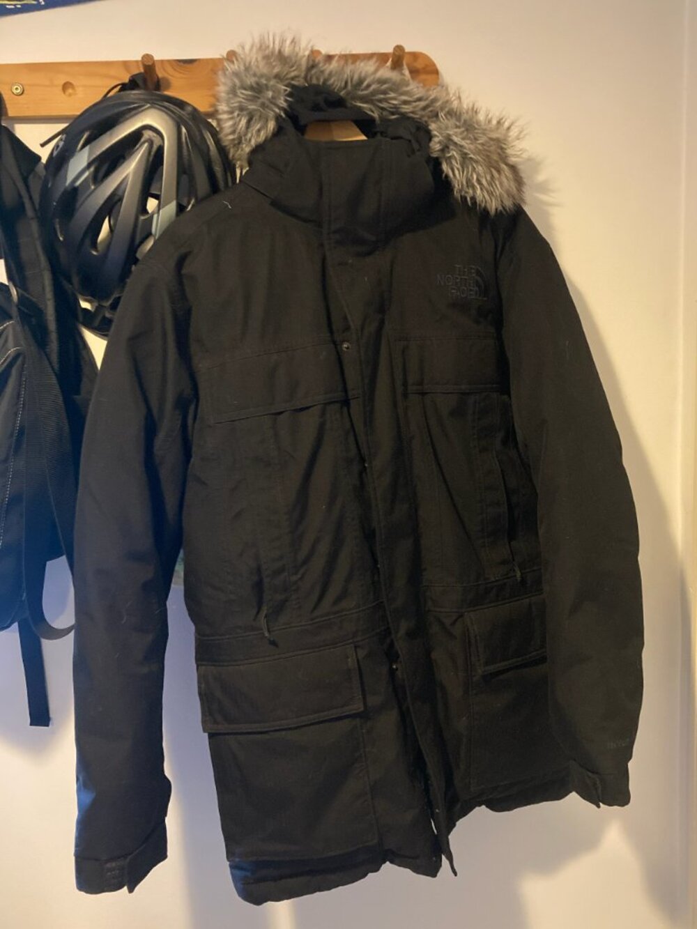 North Face Black Parka